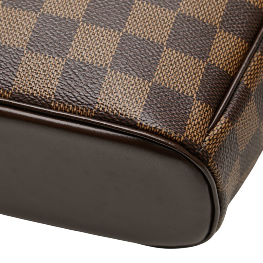 LOUIS VUITTON Brown Damier Leather Shoulder Bag - Picture 6 of 12